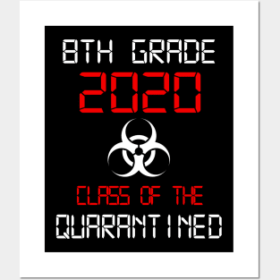 8th Grade 2020 Quarantined Graduation Posters and Art